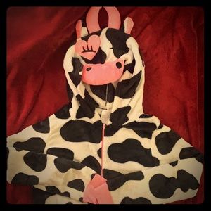 Secret Treasure Cow onesie costume